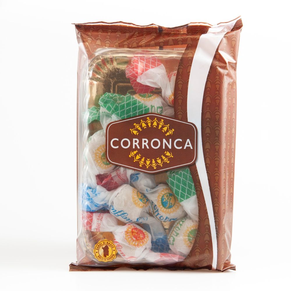 Gueffus 200 gr confezione di dolci sardi gueffus da 200 grammi - biscottificio corronca